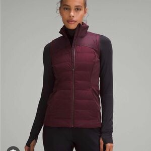 Lululemon Athletica Maroon Puffer Vest